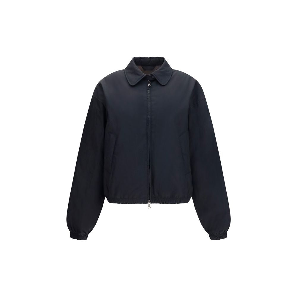 Our Legacy Black Cotton Full-Length Women's Jacket