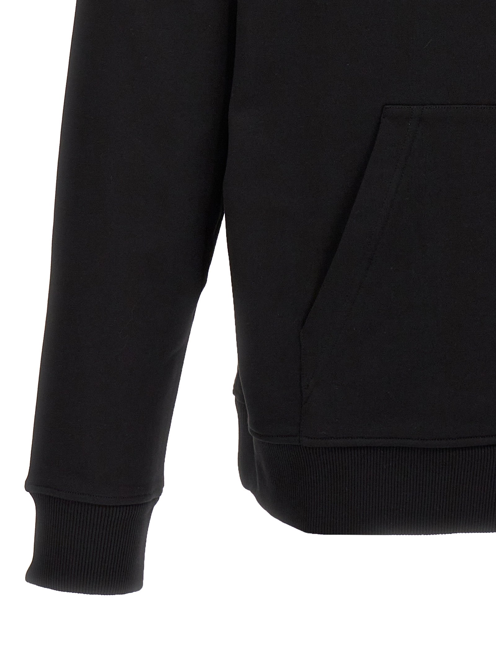 Balmain Black Cotton Men's Sweatshirt