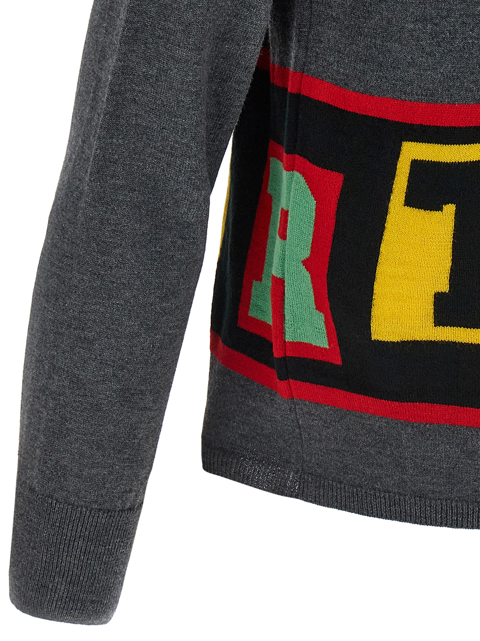 Comme Des Garçons Gray Acetate Men's Cardigan