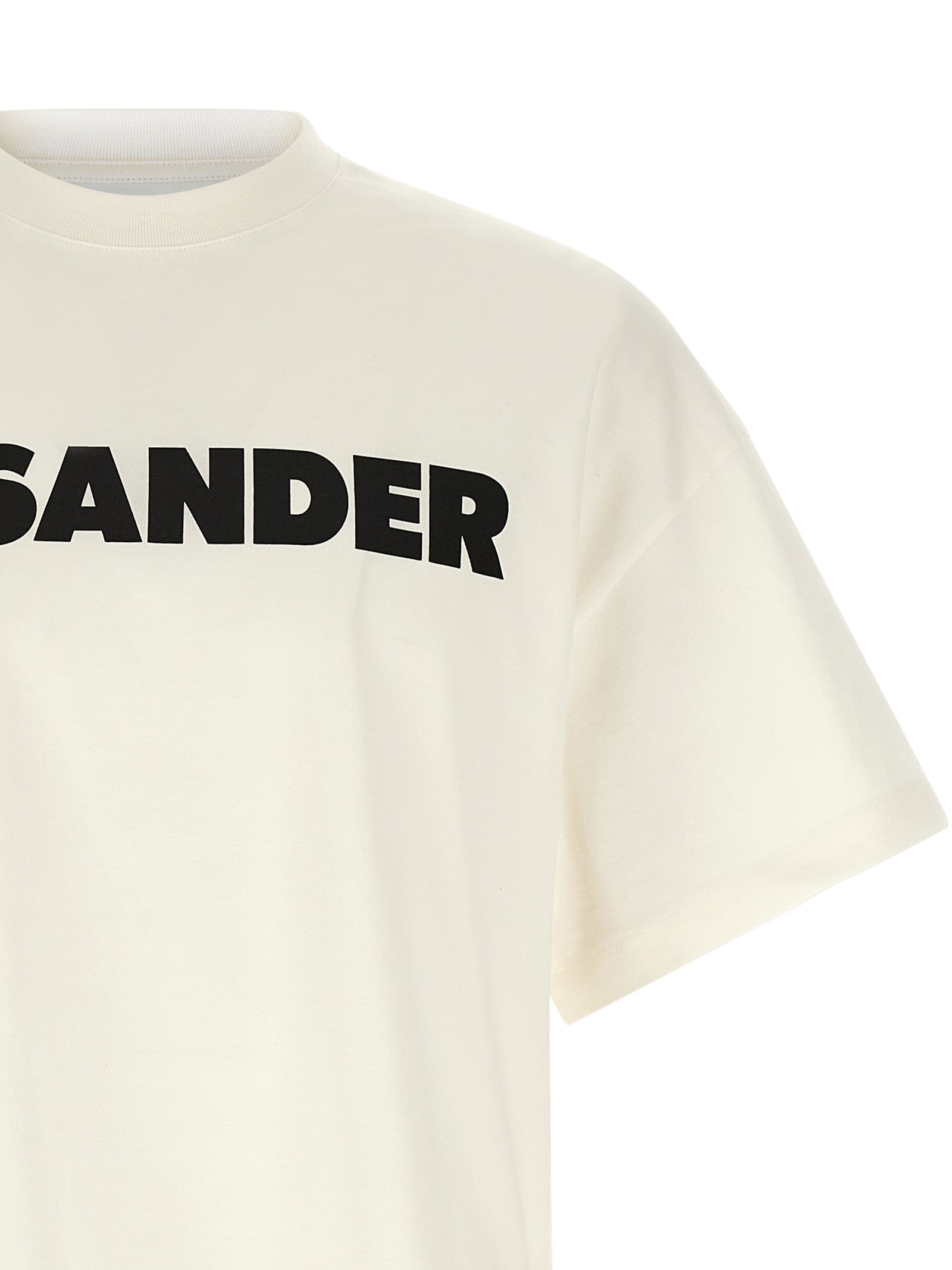 Jil Sander Bicolor Cotton Men's T-Shirt