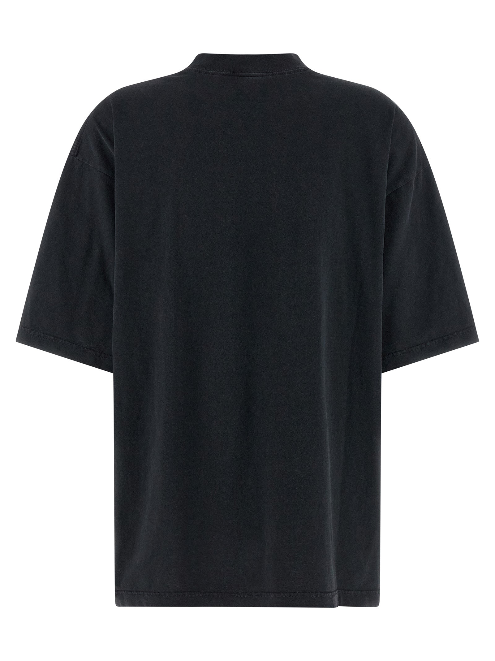 Balenciaga Black Cotton Women's T-Shirt