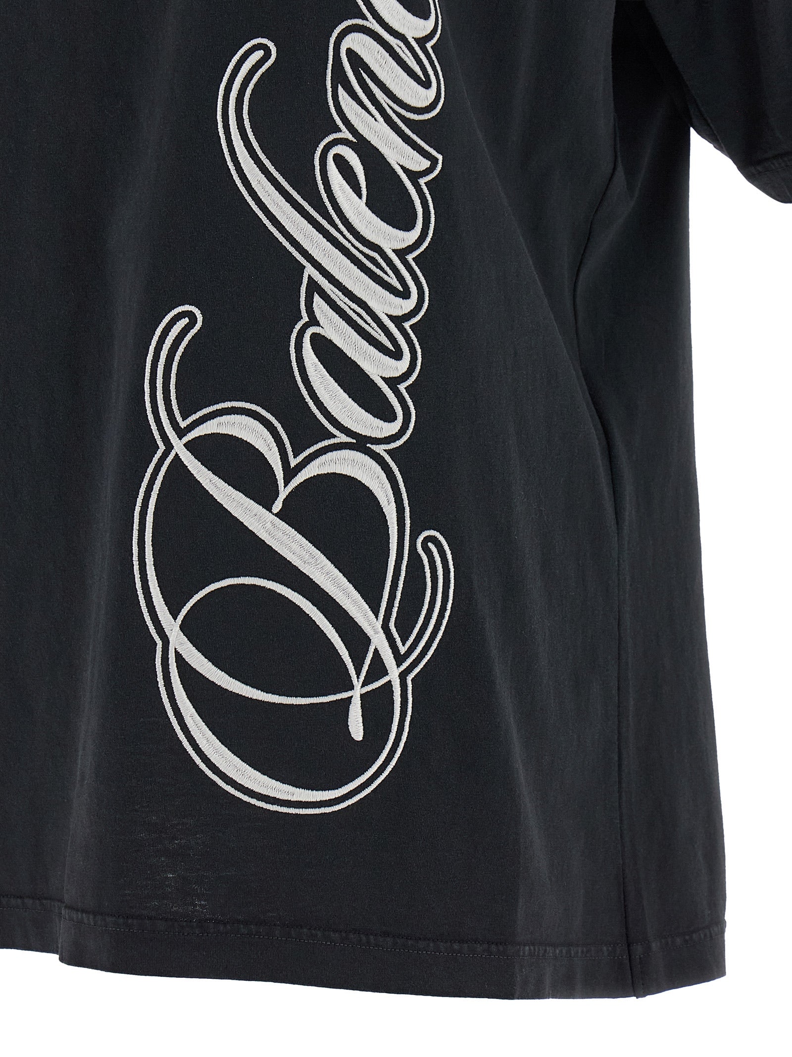 Balenciaga Black Cotton Women's T-Shirt