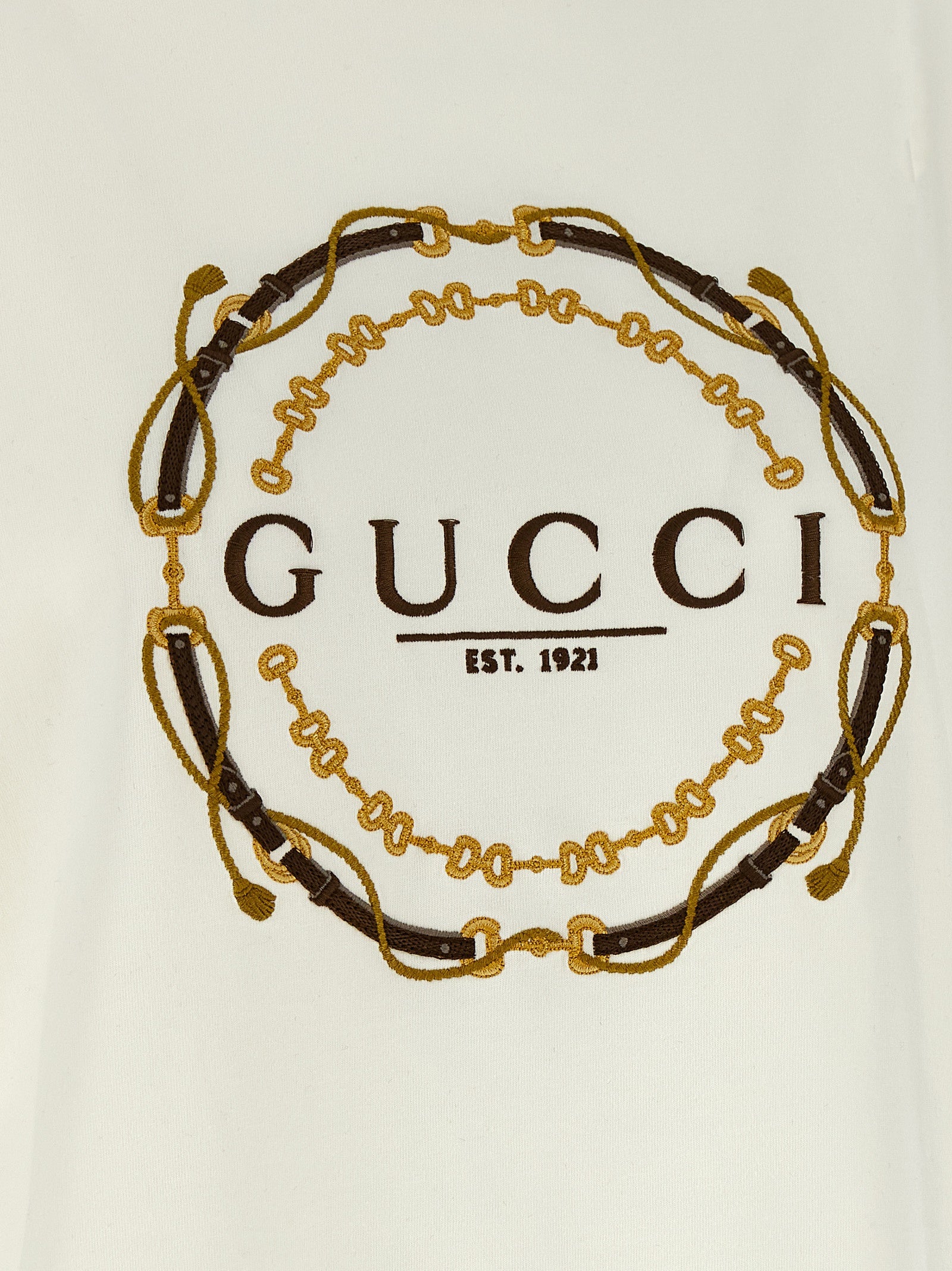Gucci White Fabric Women's T-Shirt