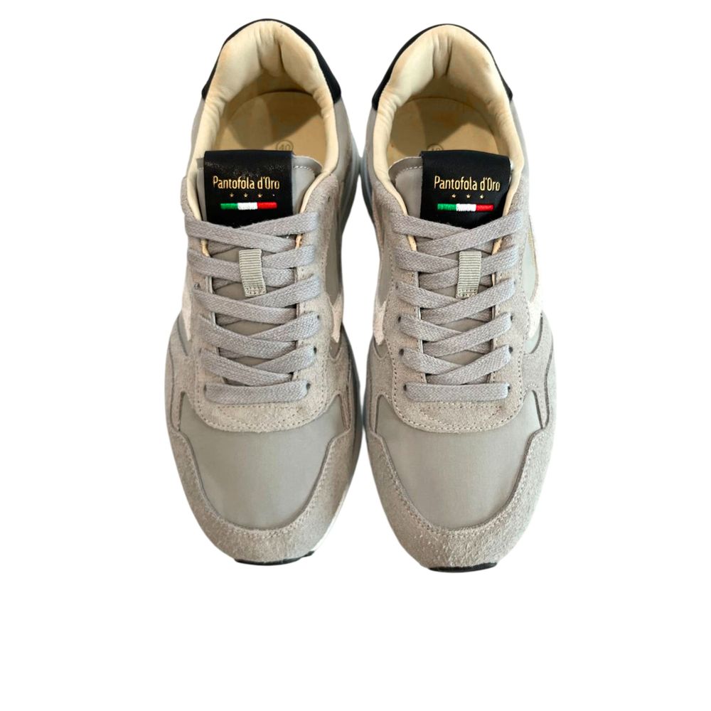 Pantofola D'Oro Grey Suede Men's Men's Sneaker
