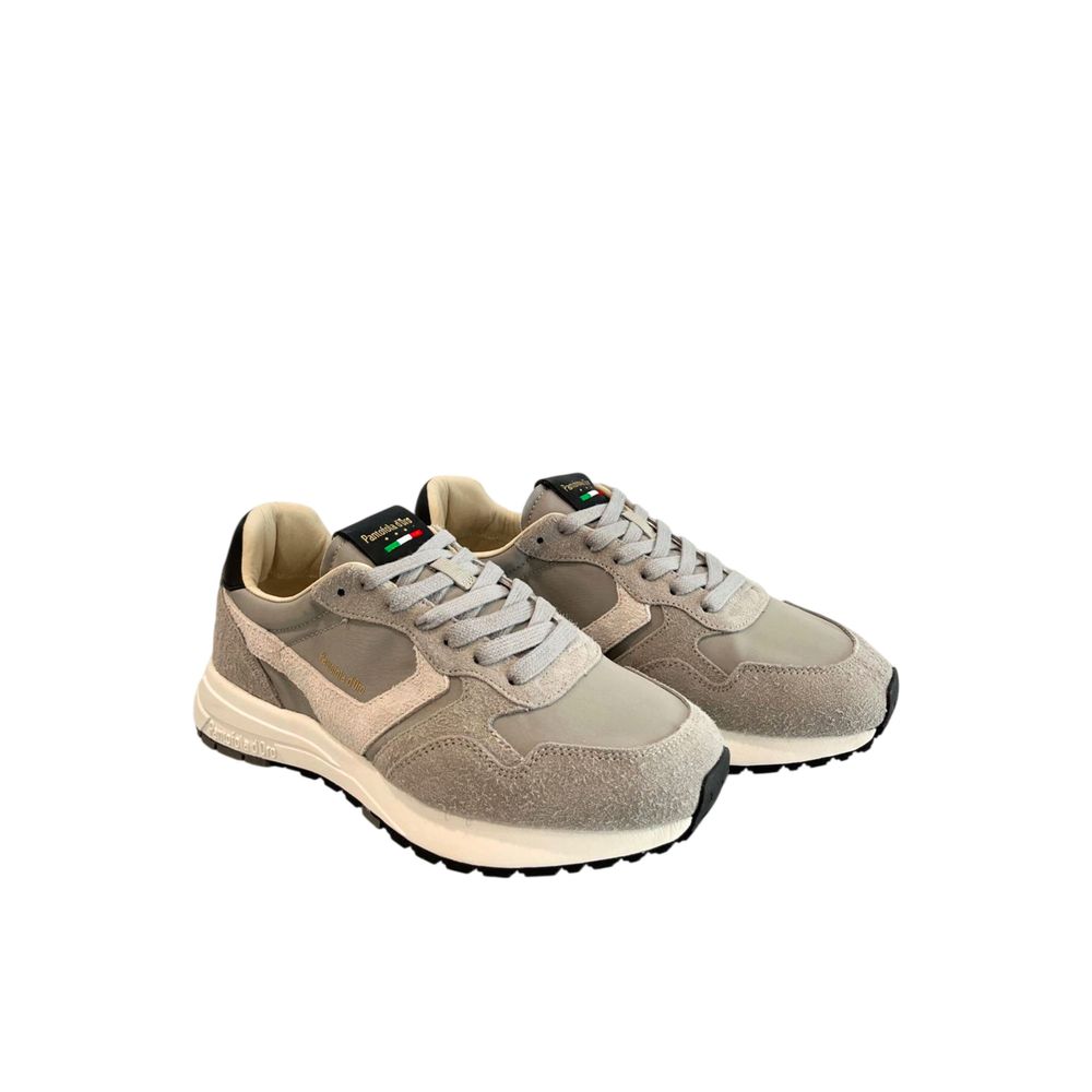 Pantofola D'Oro Grey Suede Men's Men's Sneaker