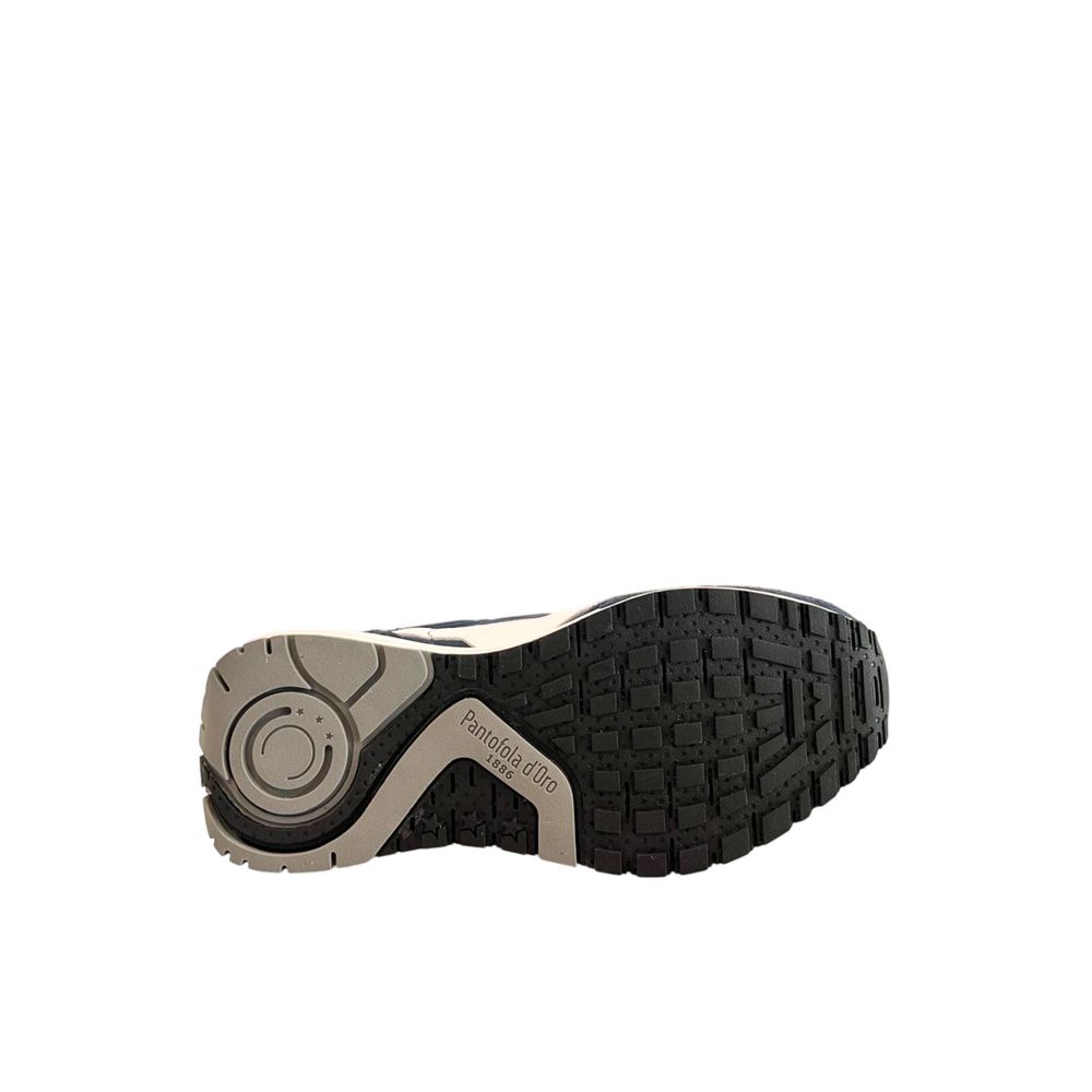 Pantofola D'Oro Blue Suede Men Men's Sneaker