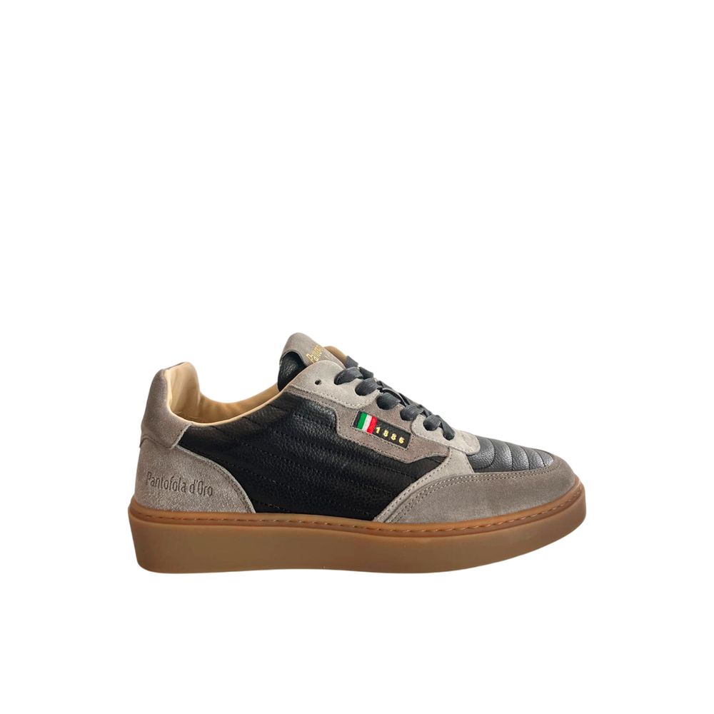 Pantofola D'Oro Grey Suede Men Men's Sneaker