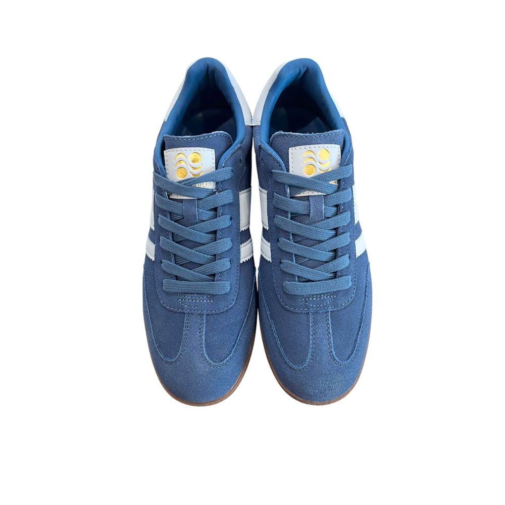 Pantofola D'Oro Blue Suede Men's Men's Sneakers