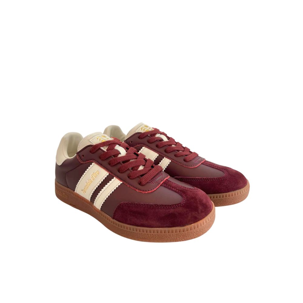 Pantofola D'Oro Red Suede Men's Men's Sneaker