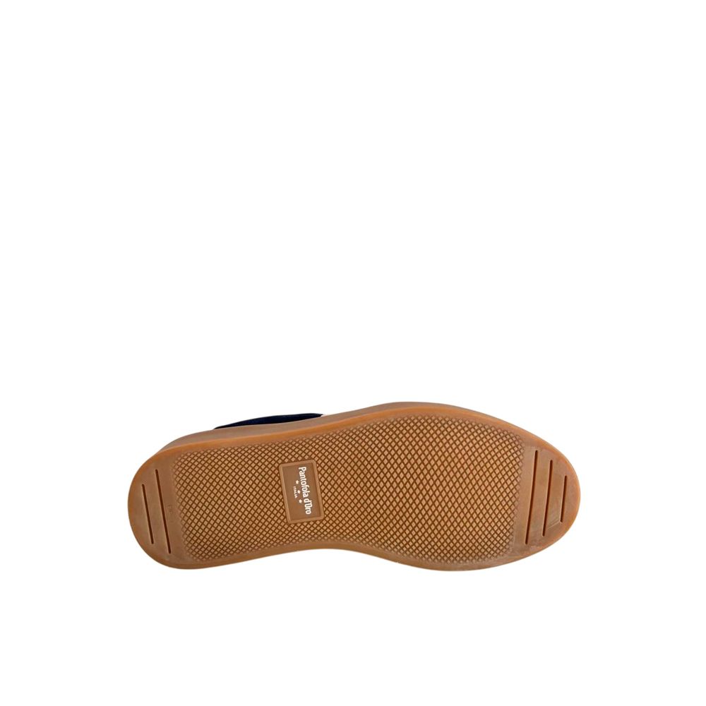 Pantofola D'Oro Blue Suede Men Men's Sneakers
