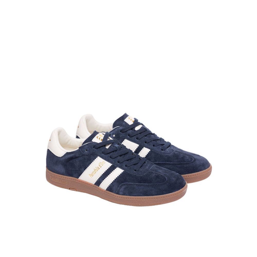 Pantofola D'Oro Blue Suede Men Men's Sneaker