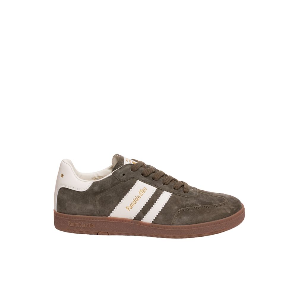 Pantofola D'Oro Green Suede Men's Men's Sneaker