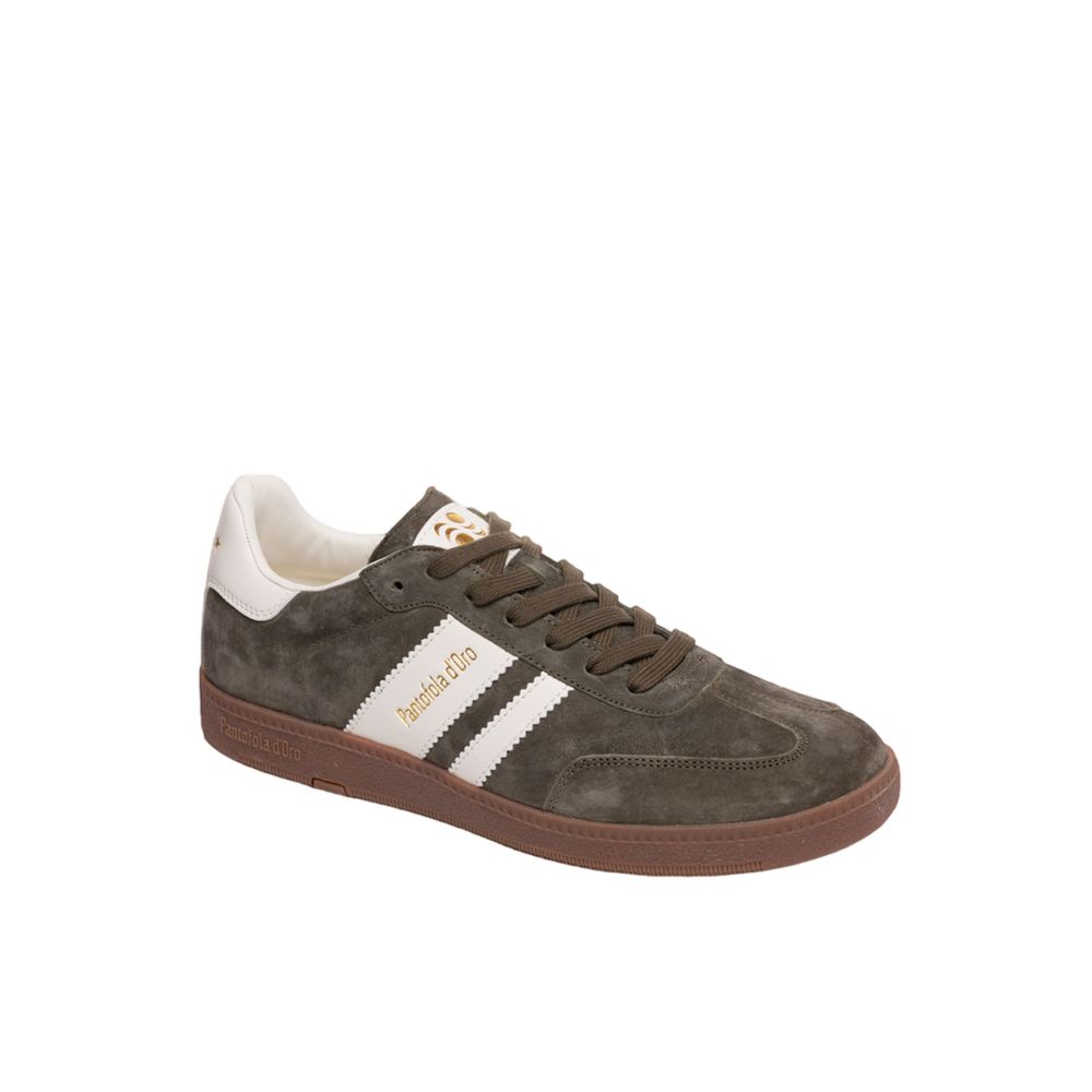 Pantofola D'Oro Green Suede Men's Men's Sneaker