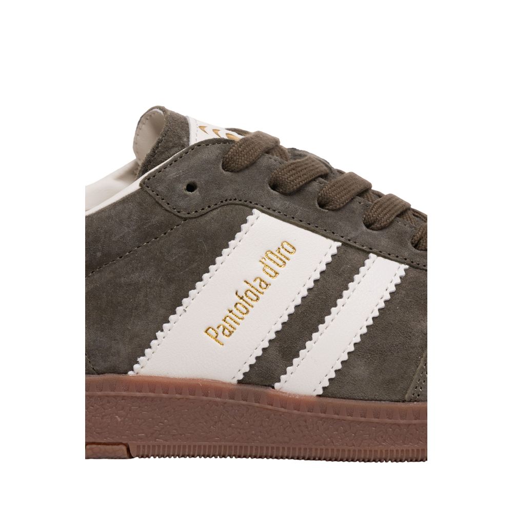 Pantofola D'Oro Green Suede Men's Men's Sneaker