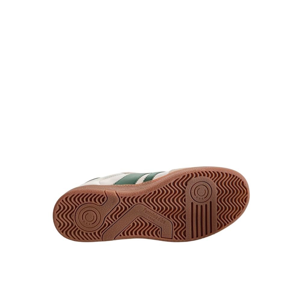 Pantofola D'Oro Green Suede Men Men's Sneakers