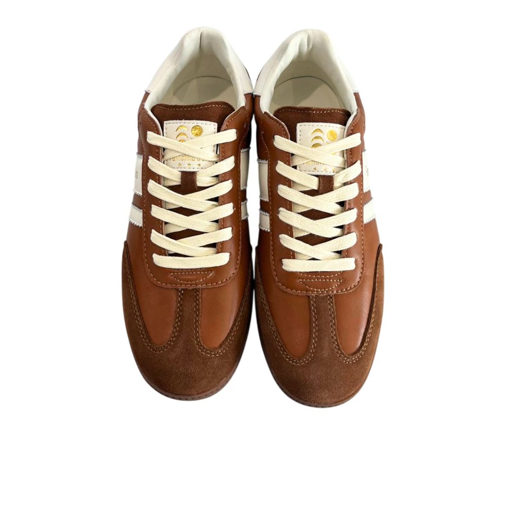 Pantofola D'Oro Brown Suede Men Men's Sneaker