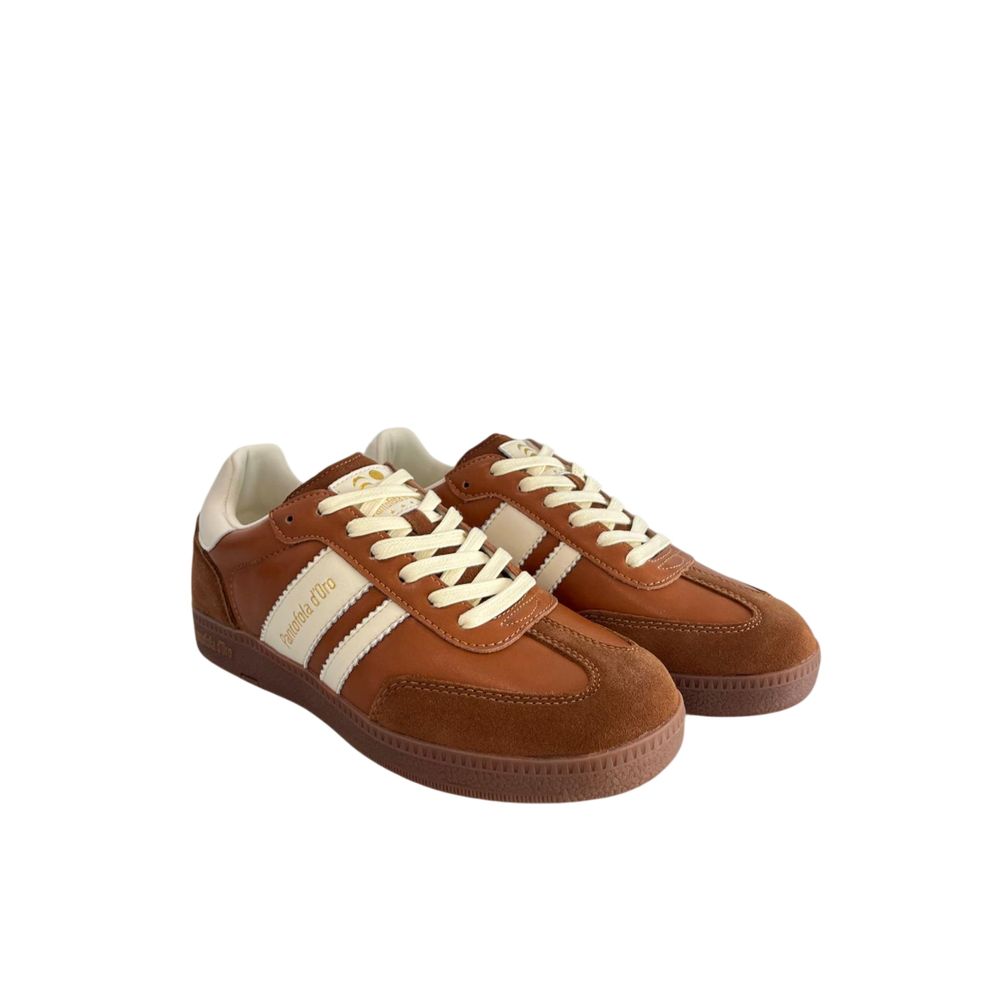 Pantofola D'Oro Brown Suede Men Men's Sneaker