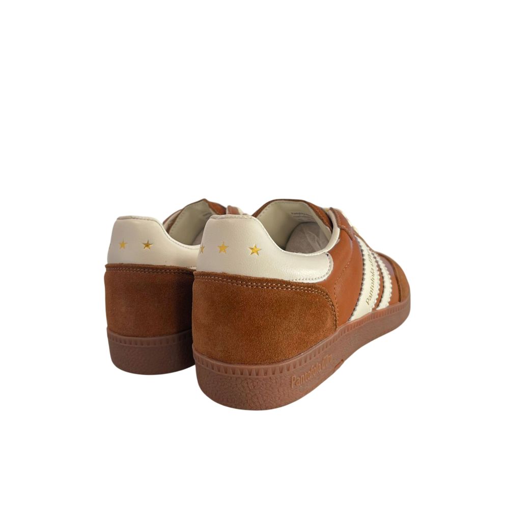 Pantofola D'Oro Brown Suede Men Men's Sneaker