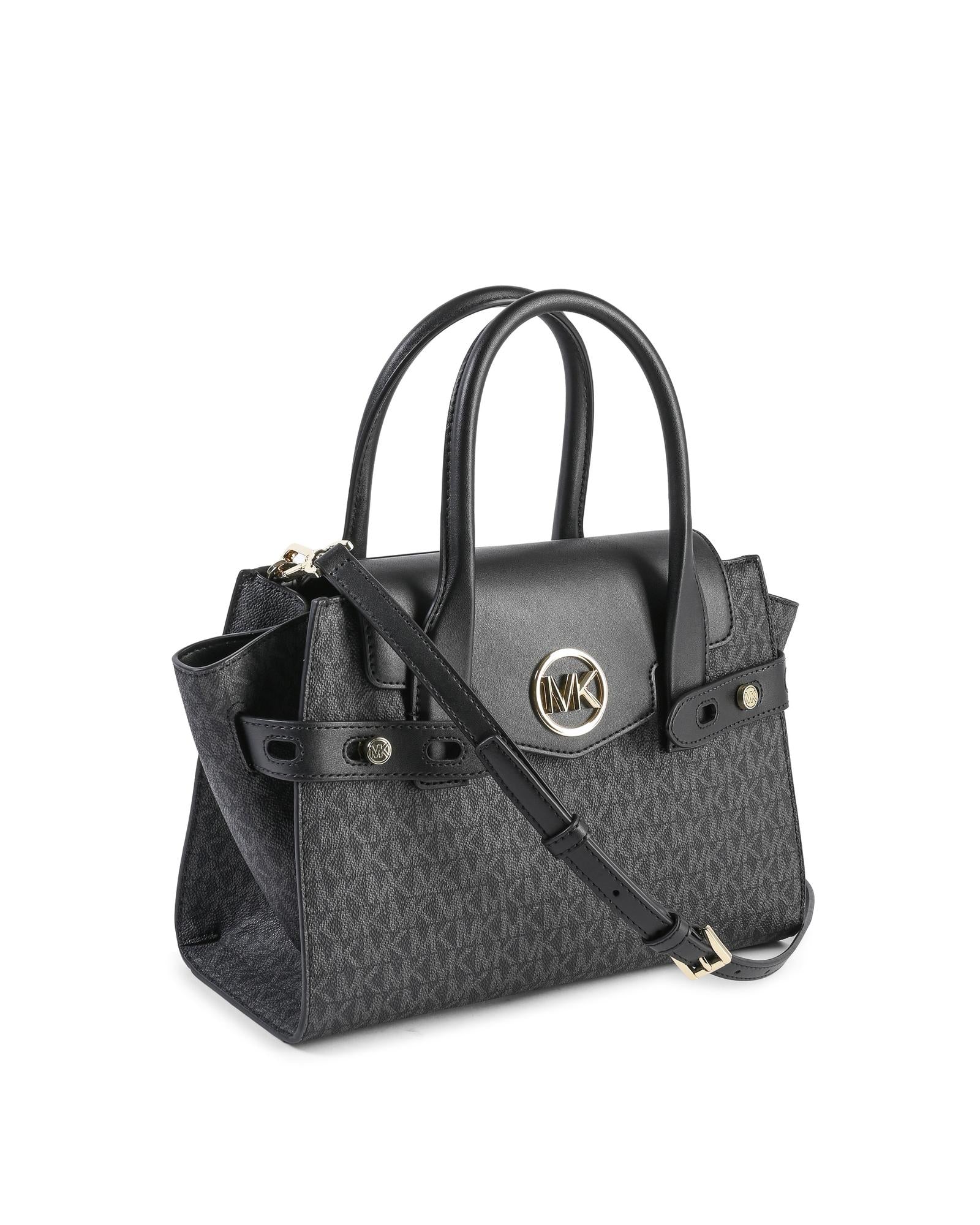 Michael Kors Black Pvc Satchel Women's Bag