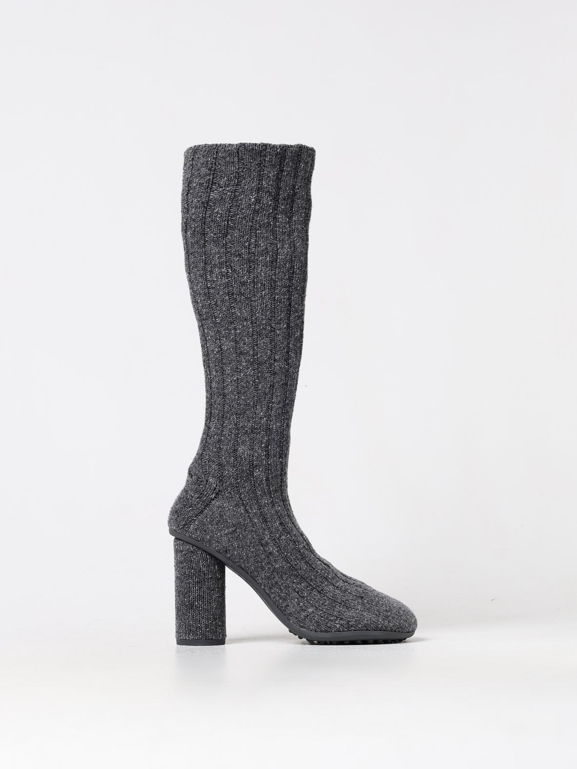 Bottega Veneta Gray Wool Over The Women's Knee