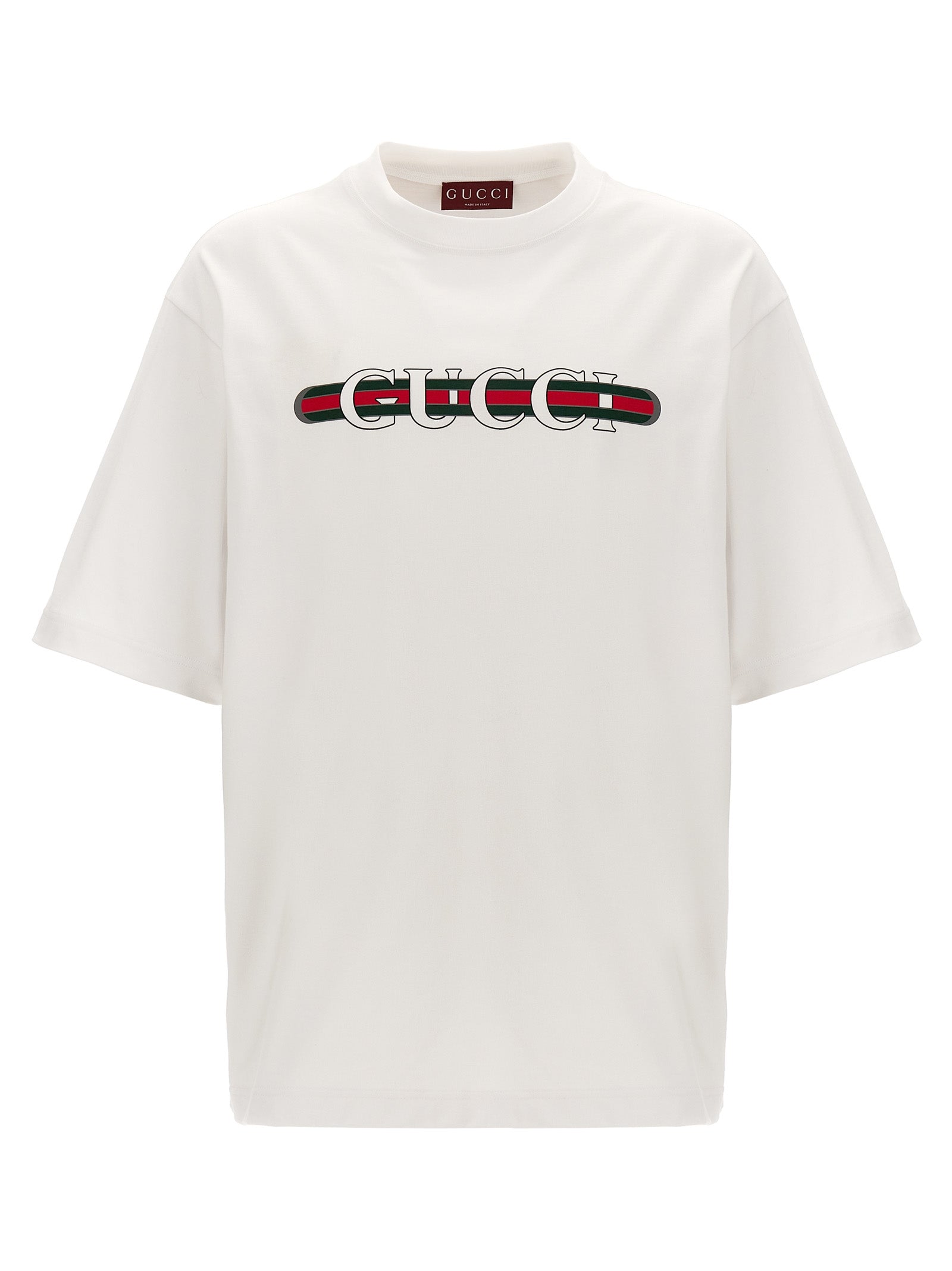 Gucci White Cotton Men's T-Shirt
