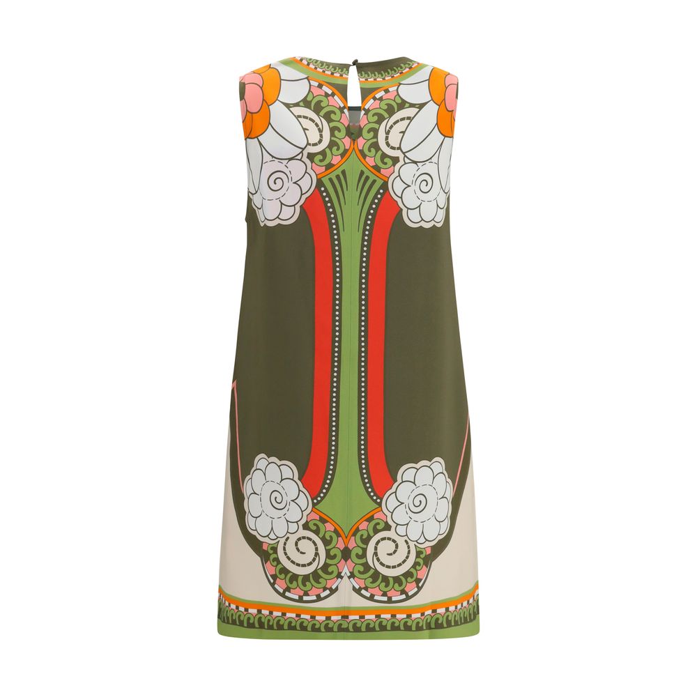 La Double J Multicolor Viscose Casual Women's Dress