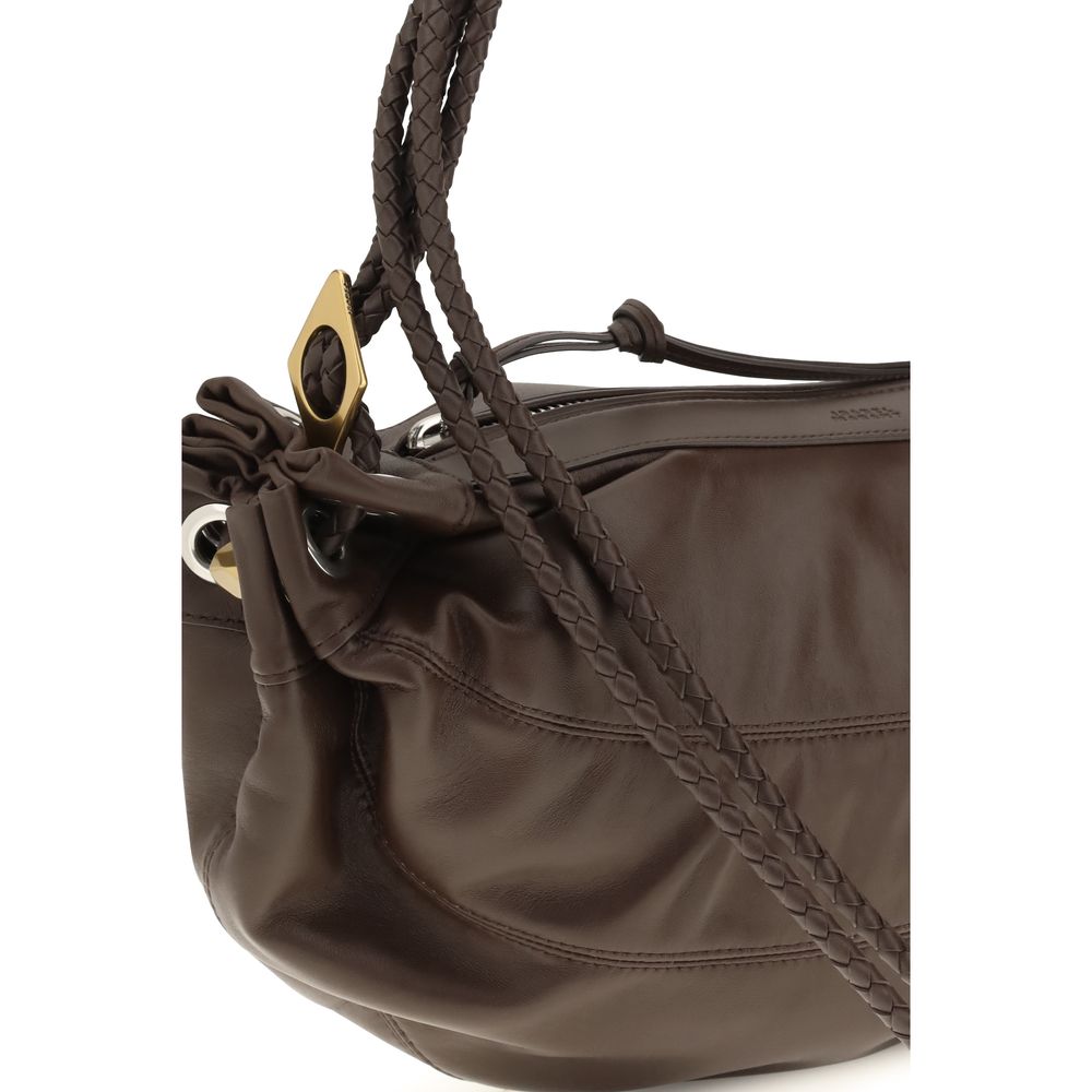 Isabel Marant Brown Lamb Ovis Aries Aries Shoulder Women's Bag