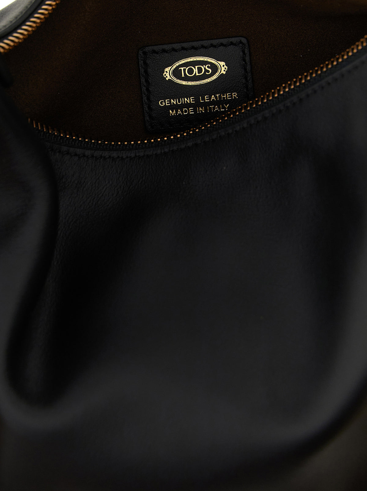 Tod's Black Calfskin Shoulder Women's Bag