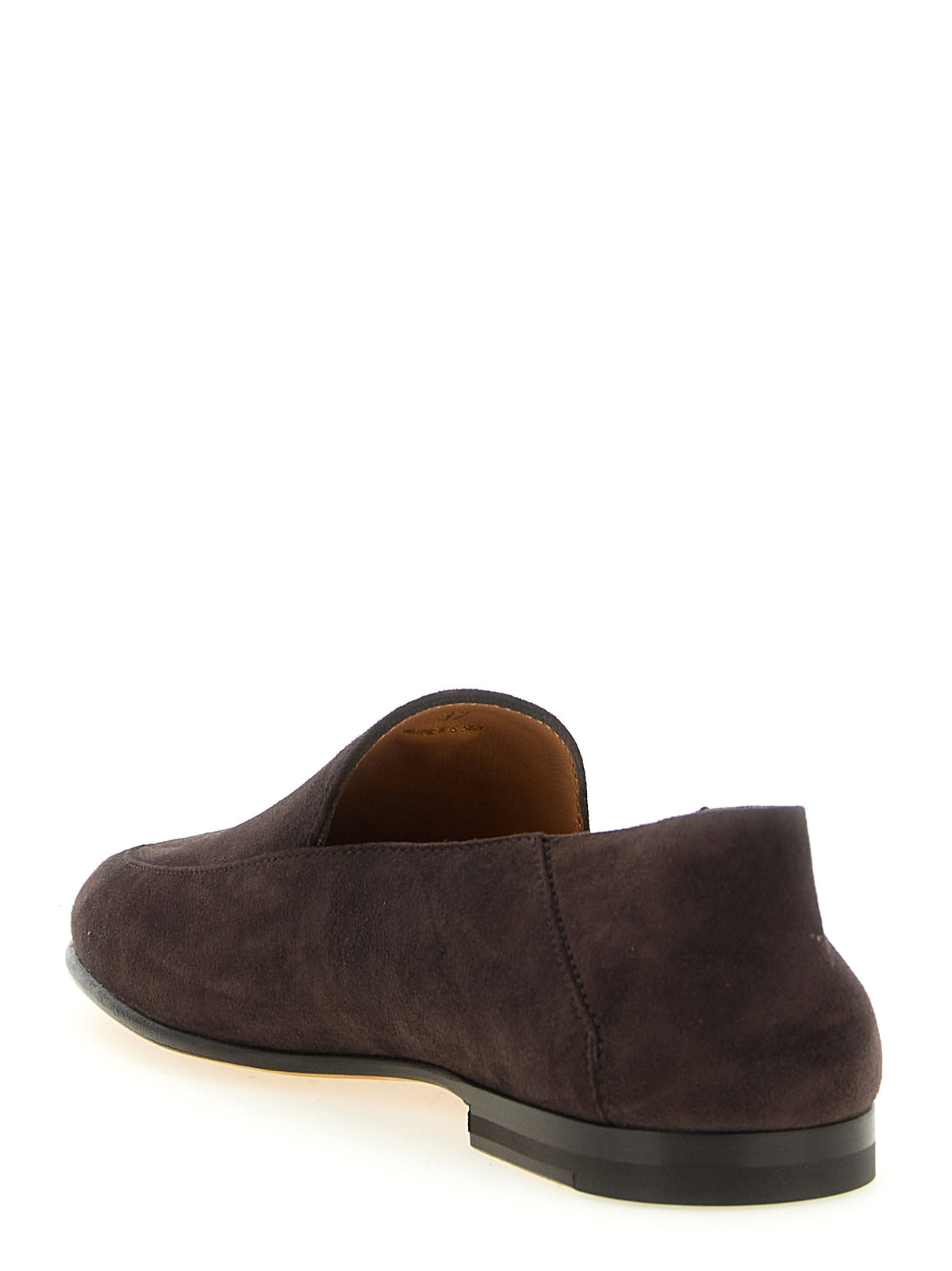 Tod's Brown Goatskin Slip-On Women's Loafers