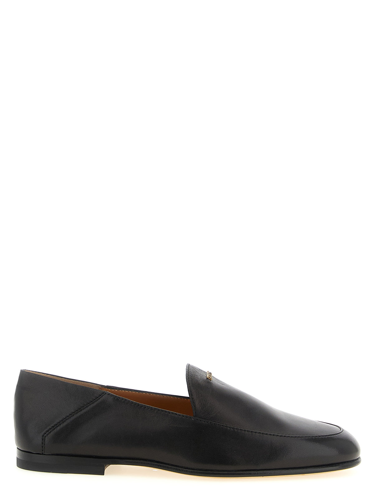 Tod's Black Lamb Leather Slip-On Women's Loafers