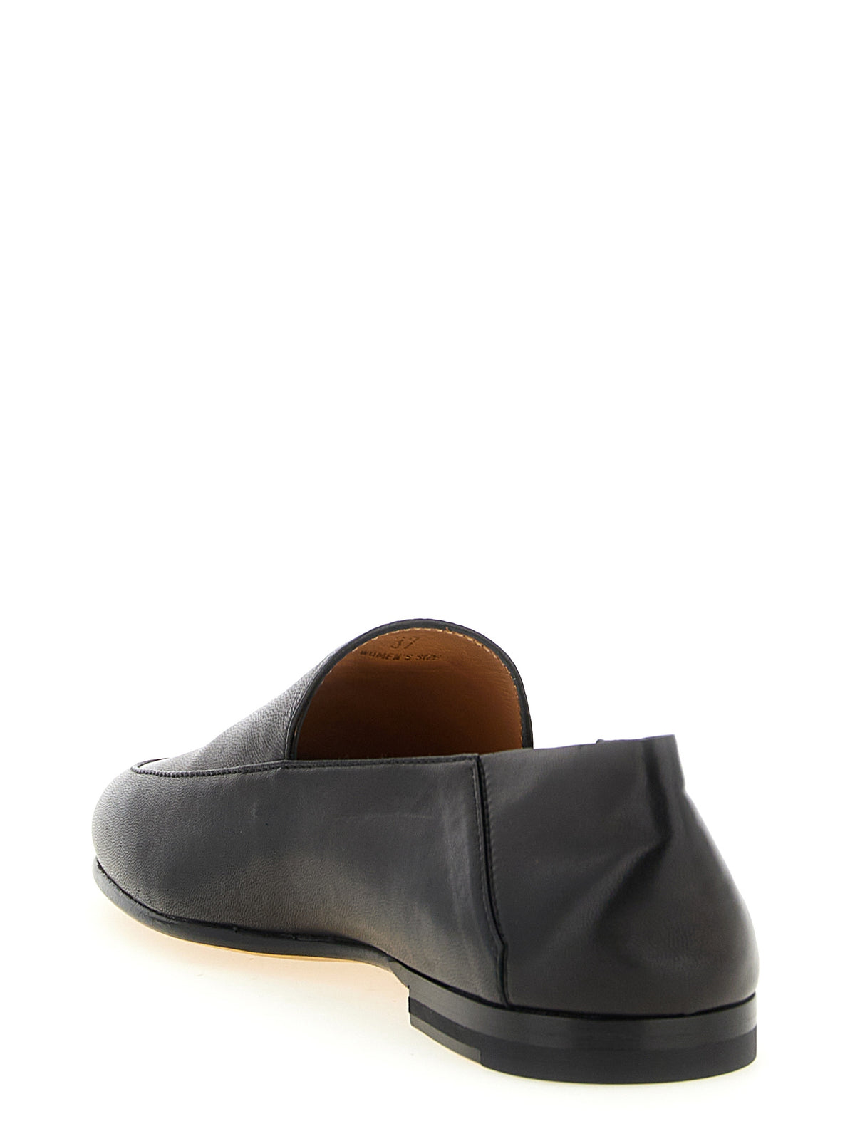 Tod's Black Lamb Leather Slip-On Women's Loafers