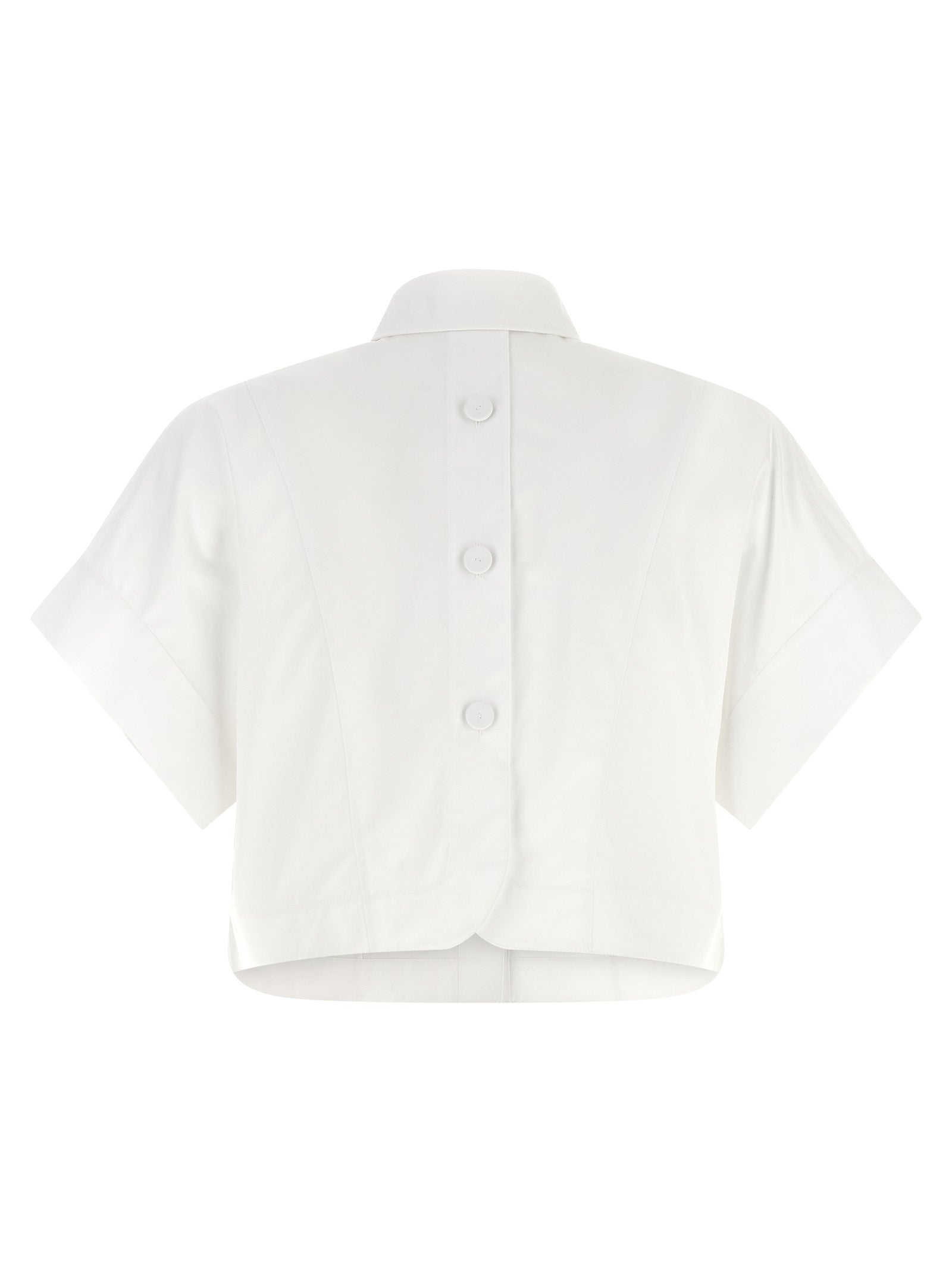 Fendi White Cotton Women's Blouse