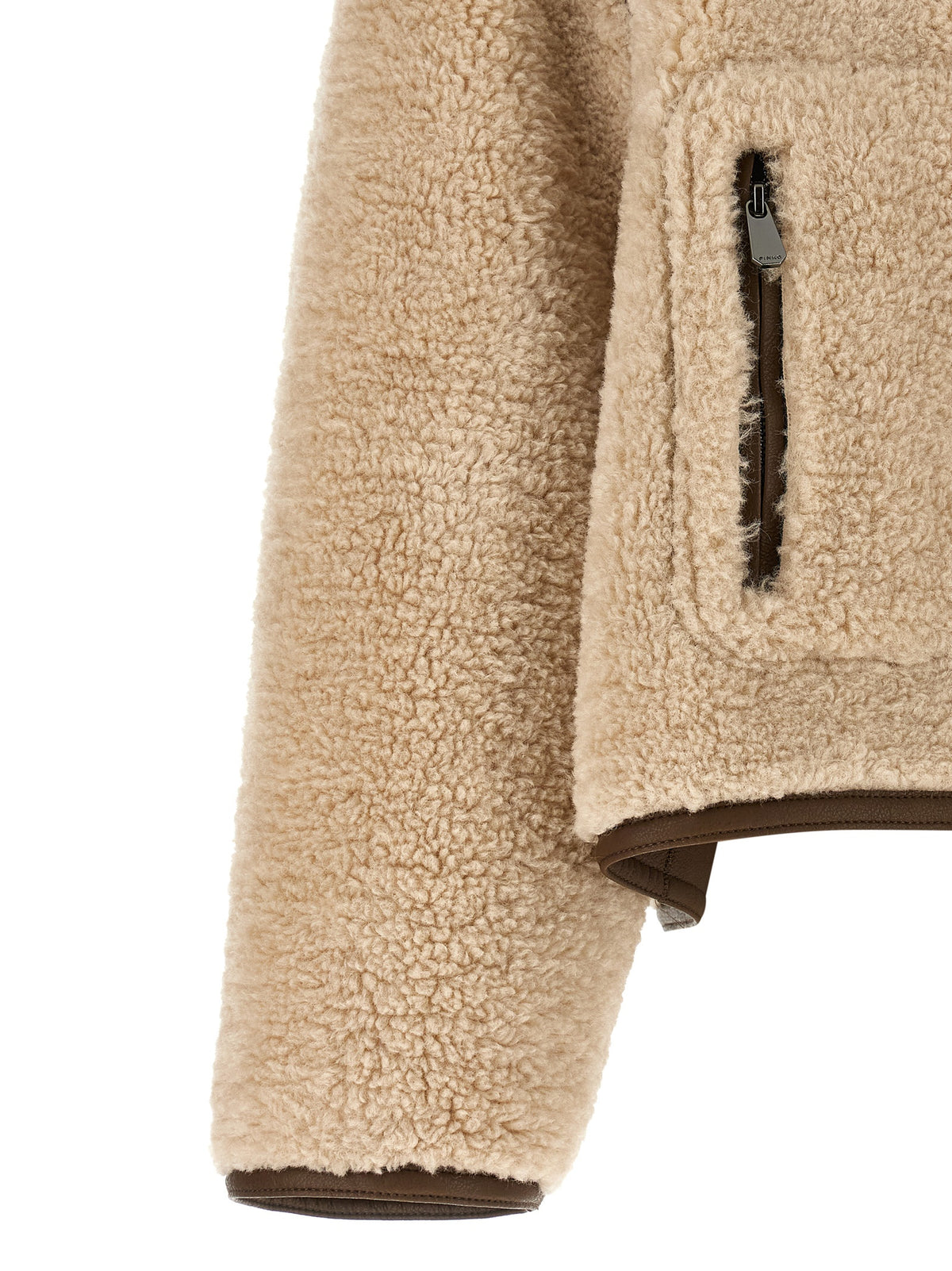 PINKO Beige Polyester Full-Length Women's Jacket