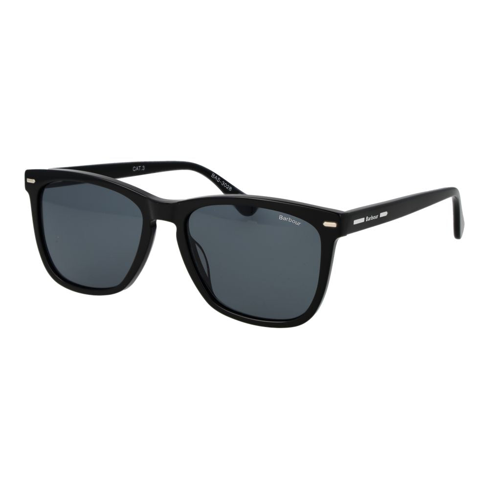 Barbour Black Plastic Men's Sunglasses