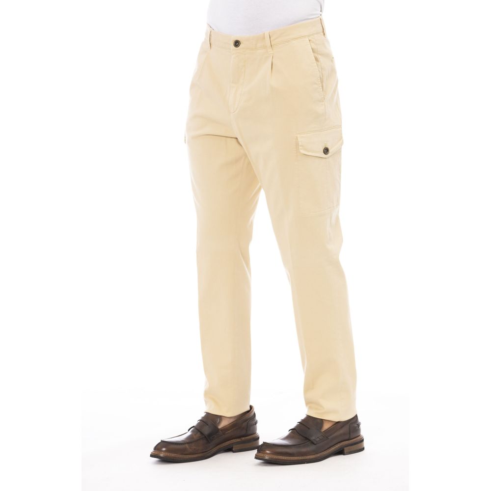 Peserico Beige Cotton Men's Men's Pant
