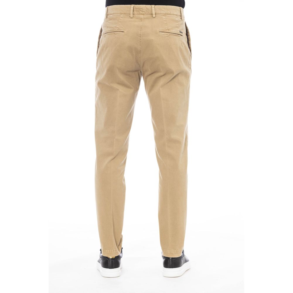 Peserico Beige Cotton Men's Men's Pant