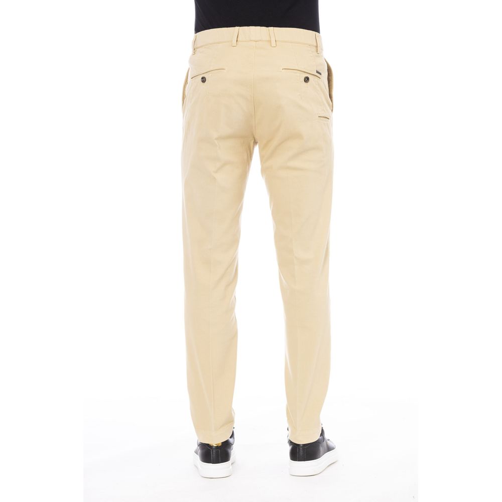 Peserico Beige Cotton Men's Men's Pant