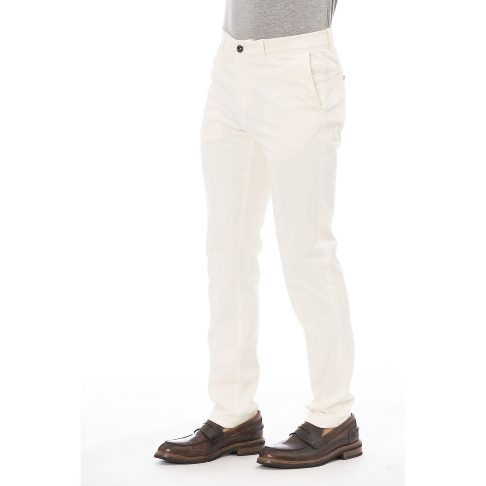 Peserico Beige Cotton Men Men's Pant