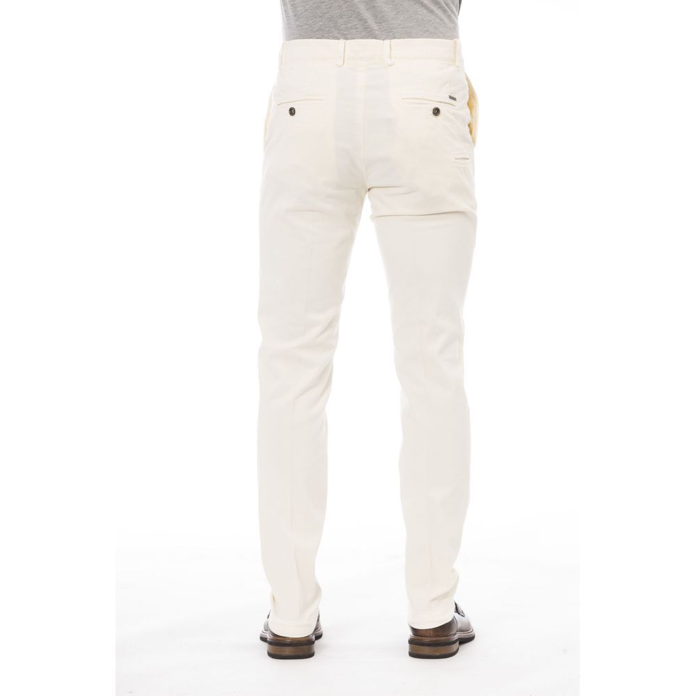 Peserico Beige Cotton Men Men's Pant