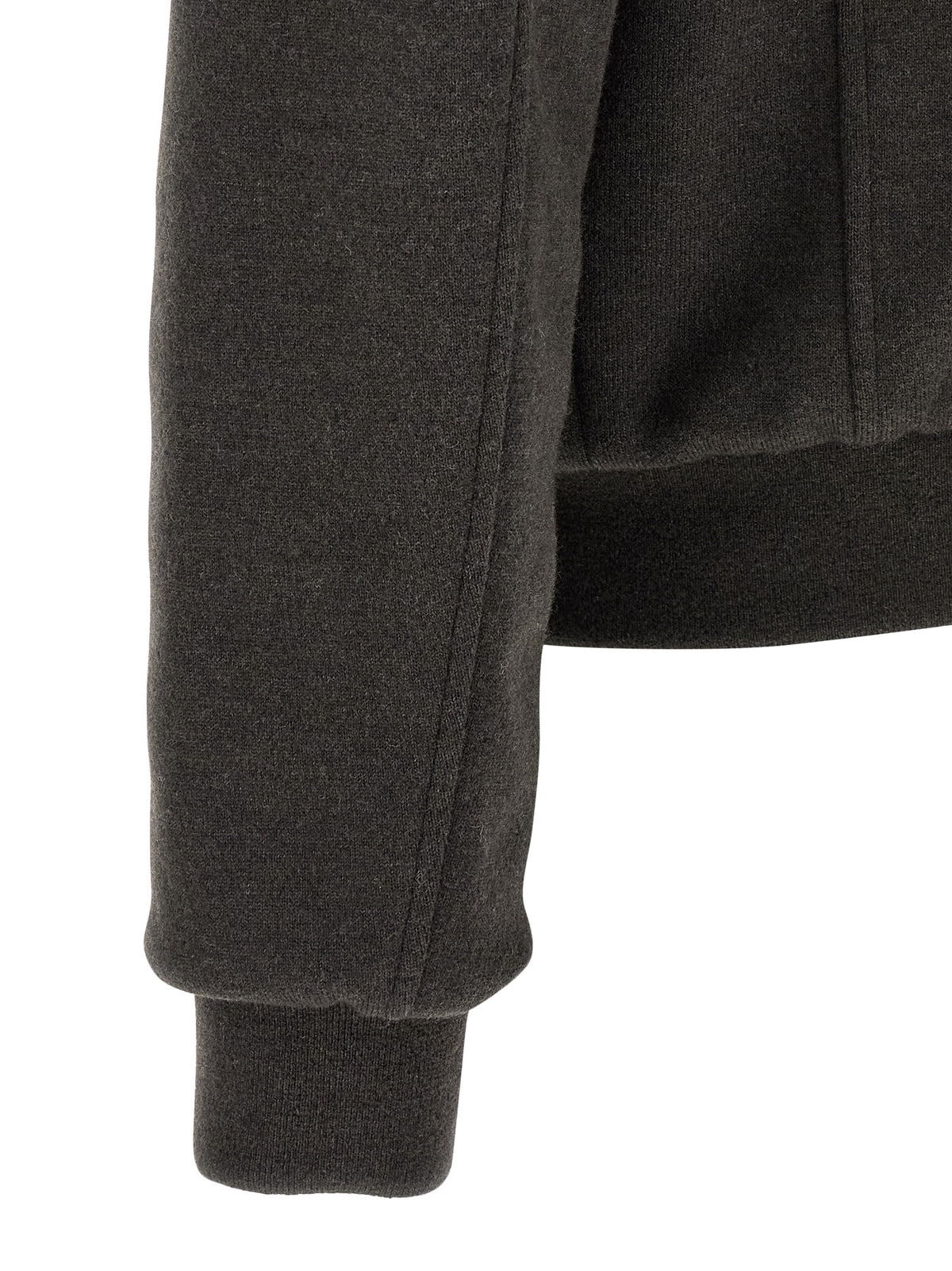 MooRER Brown Wool Men's Bomber