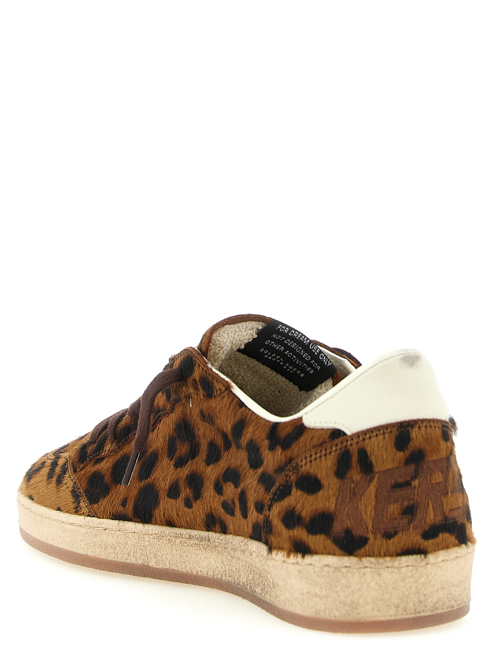 Golden Goose Brown Cowhide Low Top Women's Sneakers