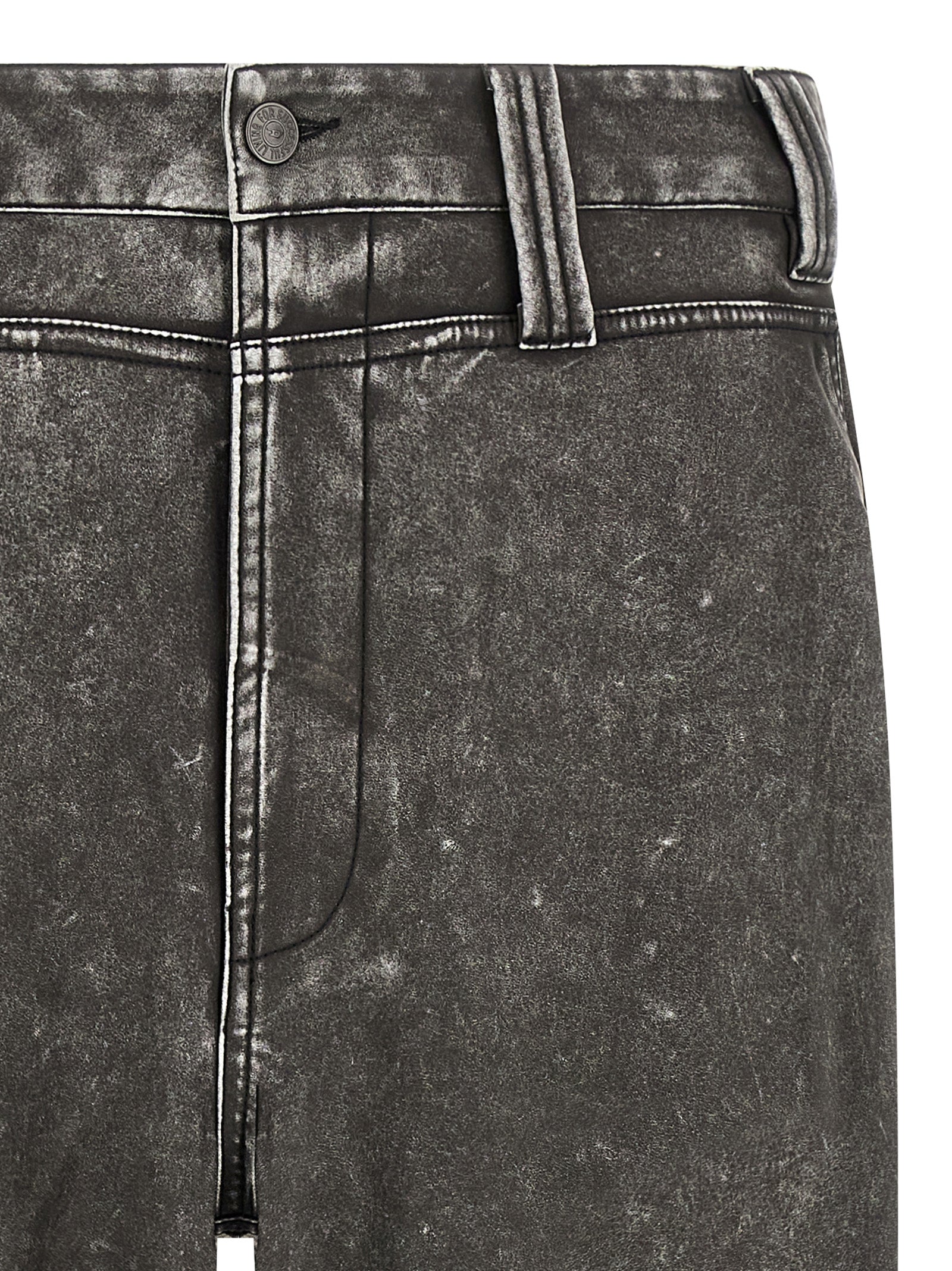 Diesel Gray Polyethylene Casual Men's Pants
