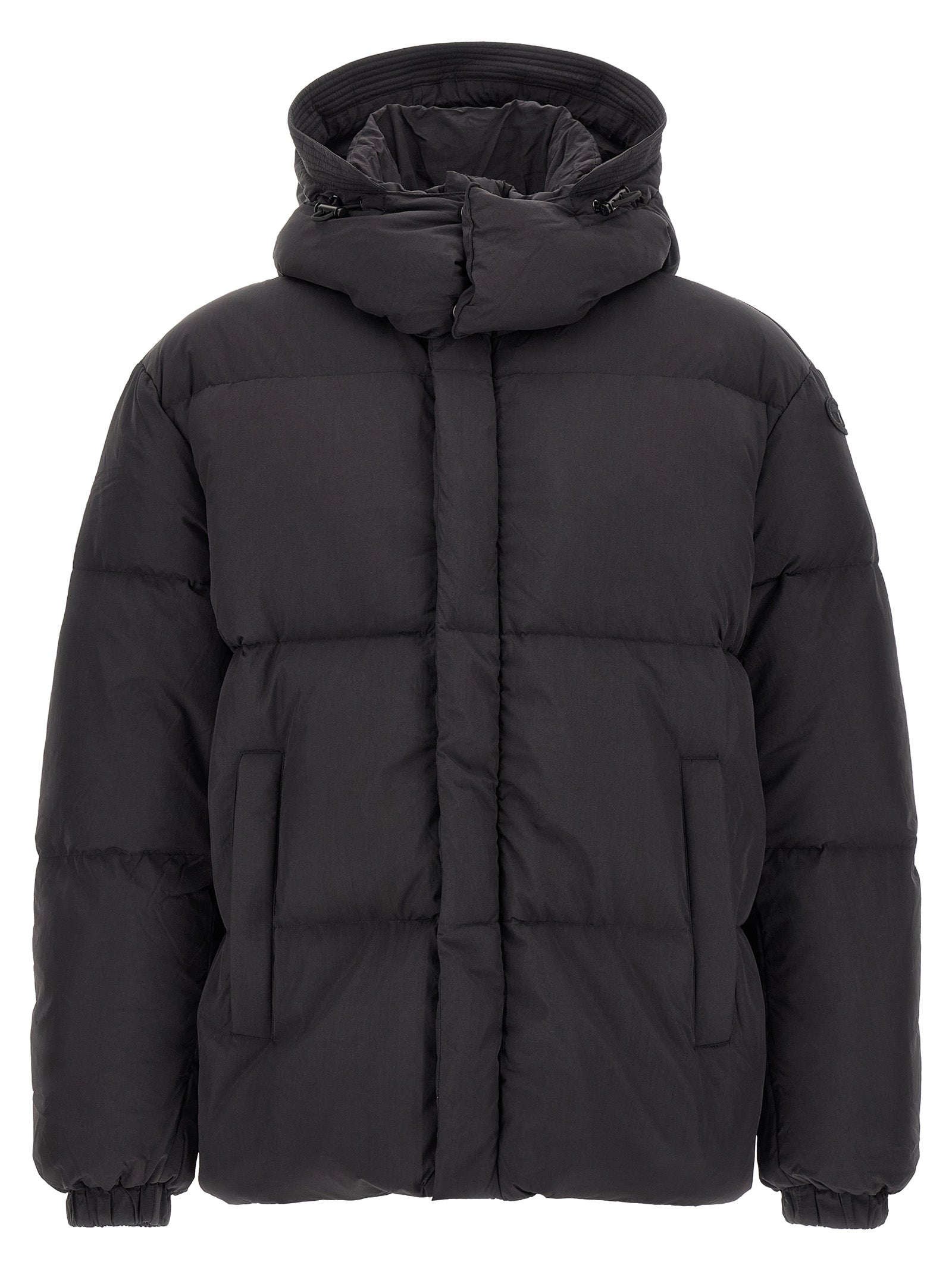 Diesel Black Polyamide Full-Length Men's Jacket