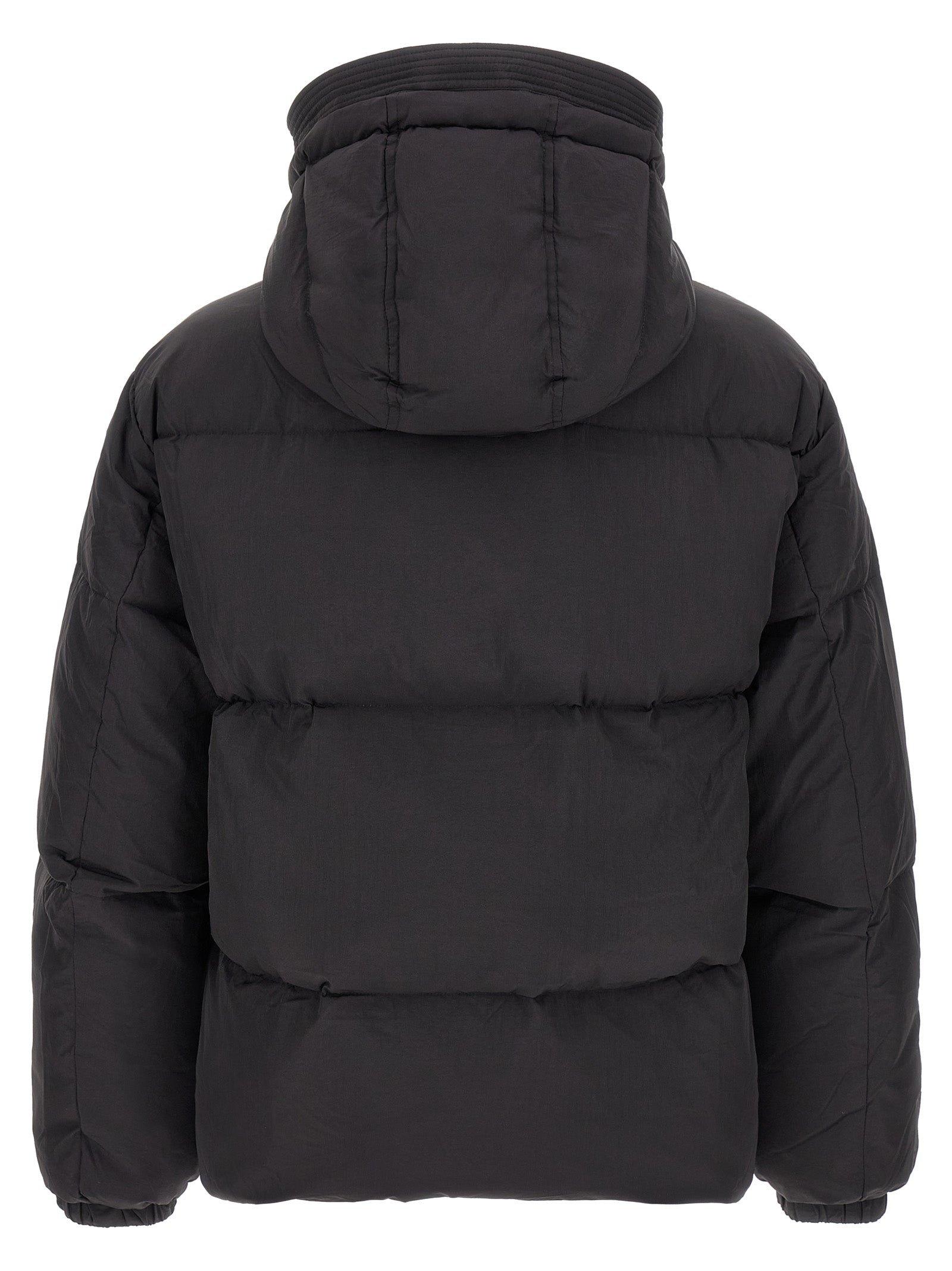 Diesel Black Polyamide Full-Length Men's Jacket