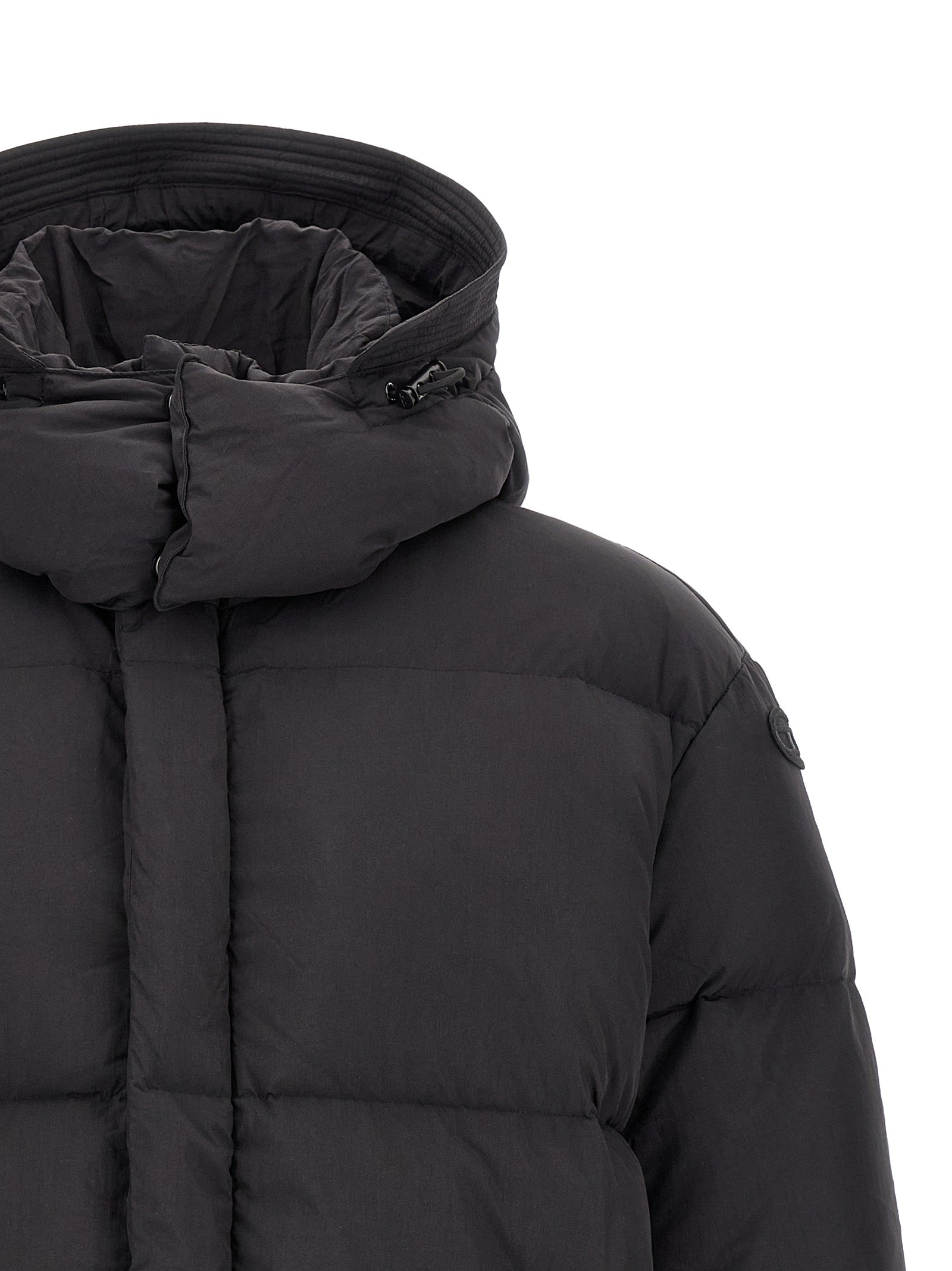 Diesel Black Polyamide Full-Length Men's Jacket