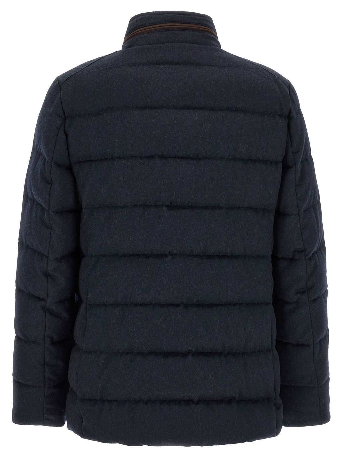 MooRER Blue Wool Full-Length Men's Jacket