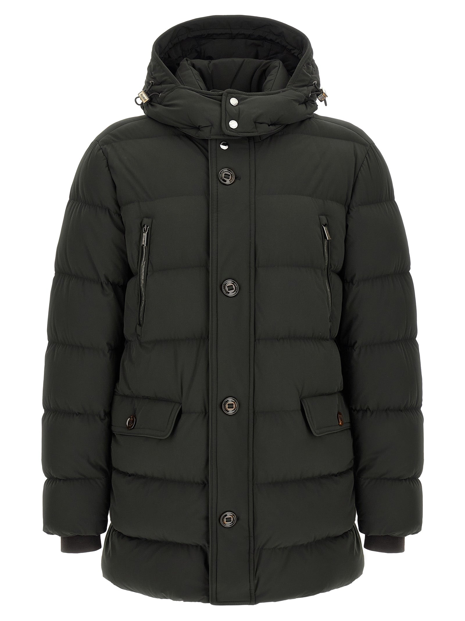 MooRER Bicolor Wool Full-Length Men's Jacket