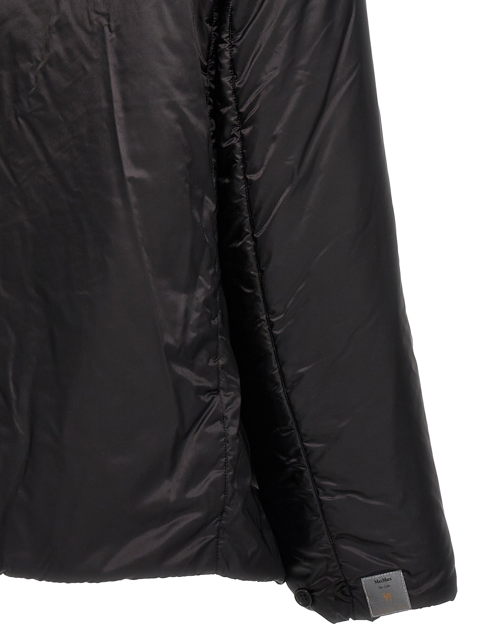 Max Mara Black Polyester Shell Women's Jacket