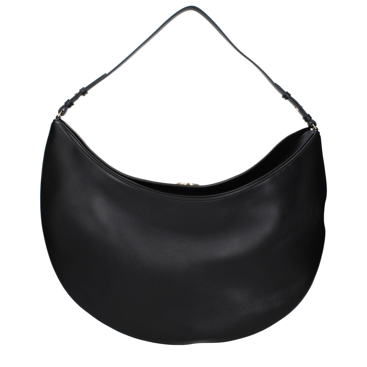Jacquemus Black Leather Shoulder Women's Bag