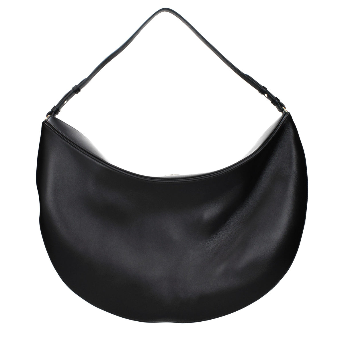 Jacquemus Black Leather Shoulder Women's Bag